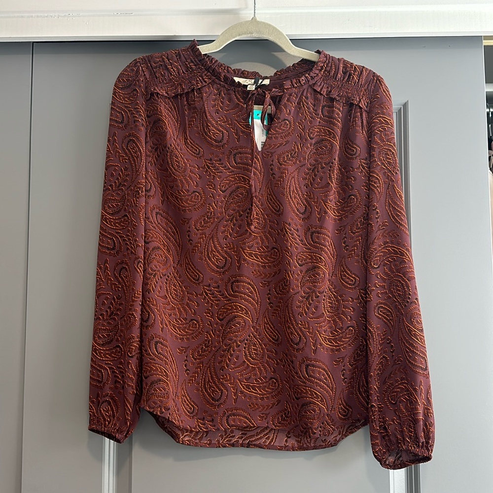 XS blouse NWT